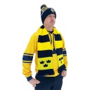 Sverige skjerf Stripete Tre Kronor
