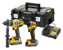 DeWalt DCK2052H1E1T Kombi Pakke i TSTAK Koffert (inkl. 5Ah + 1,7Ah)