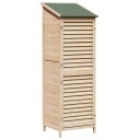 vidaXL Hagehus Naturlig 59,5 x 56 x 176,5 cm Massiv Furu Tre