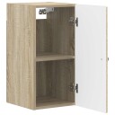 vidaXL Baderom veggskap BREDA Sonoma eik 30 x 31 x 59 cm