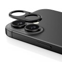 Tech-Protect CamAlloy Fit+ Kameralinsebeskyttelsesdeksel til iPhone 17 - Svart