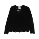 Semicouture Dame Strikkevarer Svart M,