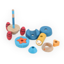 Vilac Stacking Rocketship 9 Pcs Blue ONE SIZE
