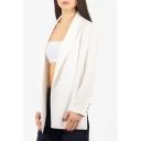 Luckylu Dame Jakker Hvit L,