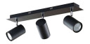 Lindby Joffrey takspotlight, 3 lyskilder, svart