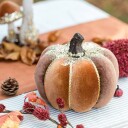 Gresskar Halloween i Velur Glitter Brun