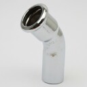 Altech CU Bend Pressfitting   Forkrommet med 1 Muffe 12mm / 45°