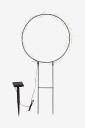 Star Trading   Solcelledekor Barlumi Solar 60 cm   Svart