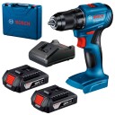 Bosch GSR 185 LI Drill 18V Med batteri
