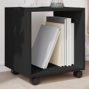  Rulleskap svart 37x33x42,5 cm konstruert tre