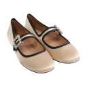 Bibi Lou Dame Sko Beige 38 EU,