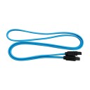 Eletra SATA M Latch 70CM kabel Flat blå