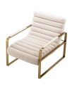 Olsen lenestol bouclé cream
