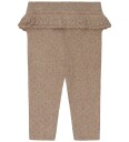 Hust and Claire Leggings   Rib   Strikk   HCLisa   Kjeks   Hust and Claire   74   Leggings Beige Brun