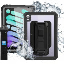 ARMOR-X Vanntett Deksel til iPad Mini 8.3" Svart