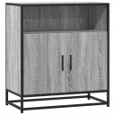  Skjenk grå sonoma 68x35x76 cm konstruert tre 8721102840616