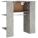 vidaXL Gangskap betonggrå 97,5x37x99 cm konstruert tre