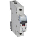 Legrand 10 stk TX³ MCB automatsikring C4 1P 1M 6/6kA