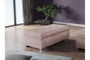 Cerys Fotpall 60 cm - Rosa