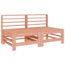  Utendørs midtsofaer 2 stk heltre douglasgran 825644