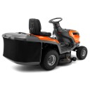 Hagetraktor Husqvarna TC 112 med oppsamler - - Batteritrimmer på kjøpet