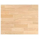  Kjøkken benkeplate rektangulær 80x63,5x2,7 cm heltre eik