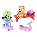 Bluey Lekesett med Bluey og Bingo Sparkesykkel - 5 Deler