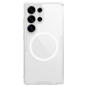Nillkin Nature TPU Pro Magnetdeksel med MagSafe for Samsung Galaxy S25 Ultra   Hvit