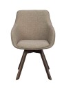 Rowico Home Alison karmstol Mörkbeige/brun Beige