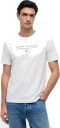 Tommy Hilfiger Brand Love New Rwb Reg Tee   White   XL