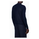 Giorgio Armani, Herre, Strikkevarer, Blå, L,