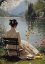 Tranquil Waterside Plakat / 30x40