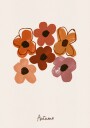 Warm Autumn Blooms Plakat / 50x70