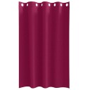  Gardiner med gardiner 2 pcs Vinrød Polyester