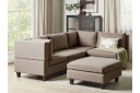 Buck Modulsofa 4 seter   Brun/Svart