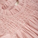 En Fant Kjole YD Stripe Old Rose (110 / 5 år)