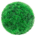  Kunstige buksbomballer med LED lys 2 stk grønn 22 cm