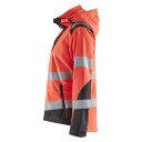 Blåkläder Softshelljakke 4791 Varsel, Rød/Svart, XS