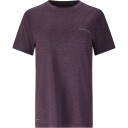 Endurance Alvaly W Melange S/S Tee   Purple   44