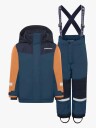 Didriksons Kids" Skare Multi Set Mountain Blue 110