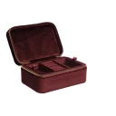 DARK Velvet Jewellery Box Maroon