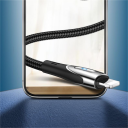 Joyroom S-M411 1,2 M USB-A til Lightning Hurtigladerkabel Svart