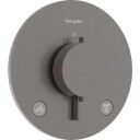 Hansgrohe Ecostat Comfort S dusjbatteri, sort krom