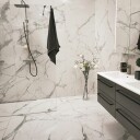 Ceramiche Keope Klinker Elements Lux Calacatta Hvit 60x60 cm