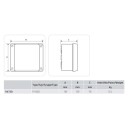 Flexit Trykkregulator Konstant P1000 0 10V Hvit