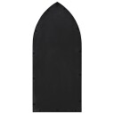 vidaXL Hagespeil svart 100x45 cm for utendørs bruk jern