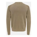 Only & Sons Herre Strikkevarer Beige 2XL,