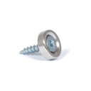 Praktisk magnet med skruehull Ø 10 x 3 mm | Oppheng med magneter