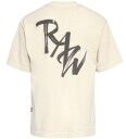 G Star RAW T skjorte   Oversized   Melk m. Trykk   G Star RAW   16 år 176   T skjorte Beige Hvit