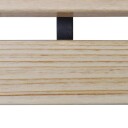 vidaXL Hagebenk for barn 84 cm tre